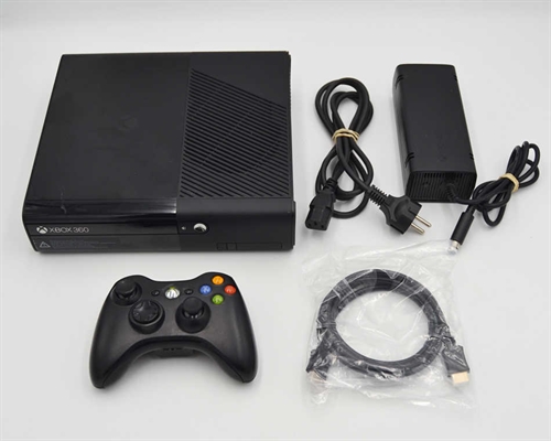 XBOX 360 E Console - Black 250GB - SNR 128512231943 (B Grade) (Used)